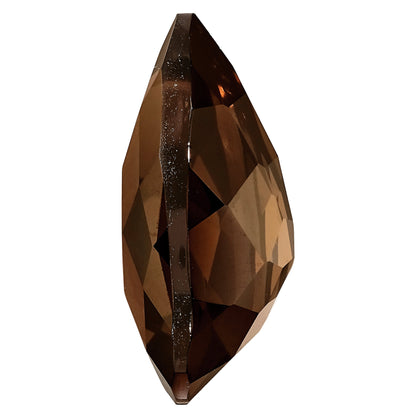 Gemstone Smoky Quartz Aa Quality 6X4mm Pear Checkerboard