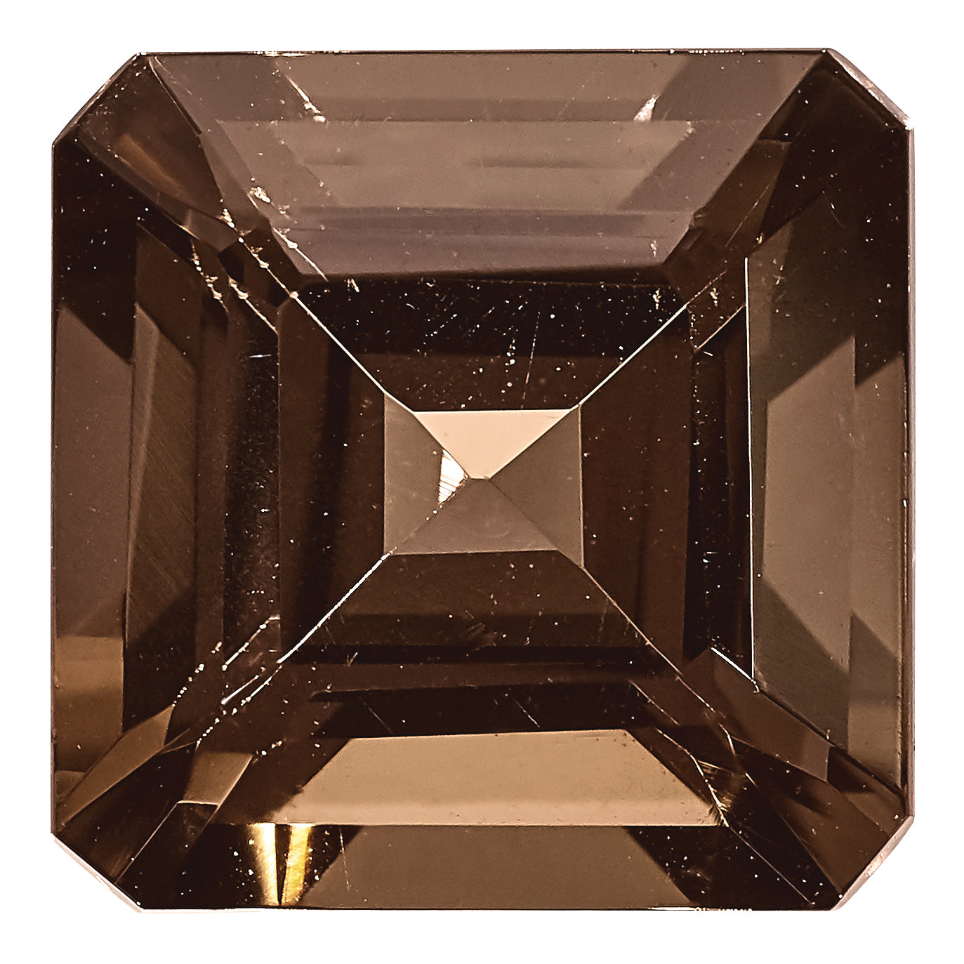 Gemstone Smoky Quartz Aa Quality 8mm Modified Square