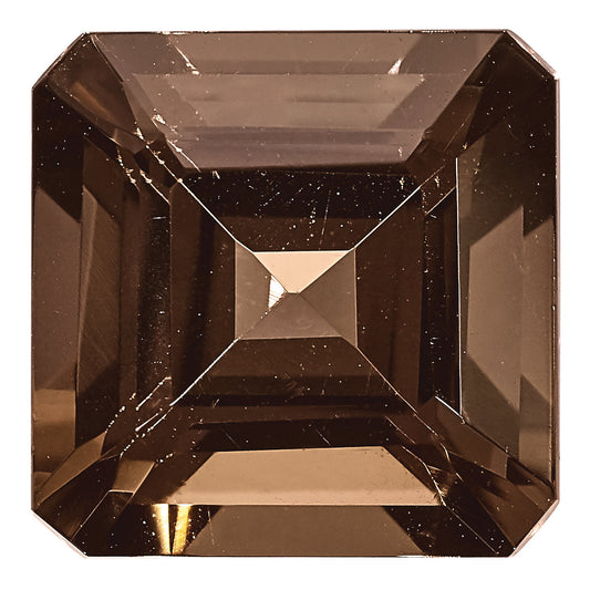 Gemstone Smoky Quartz Aa Quality 8mm Modified Square