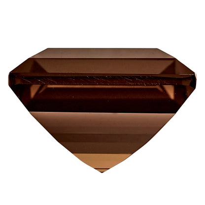 Gemstone Smoky Quartz Aa Quality 8mm Square Step-Cut