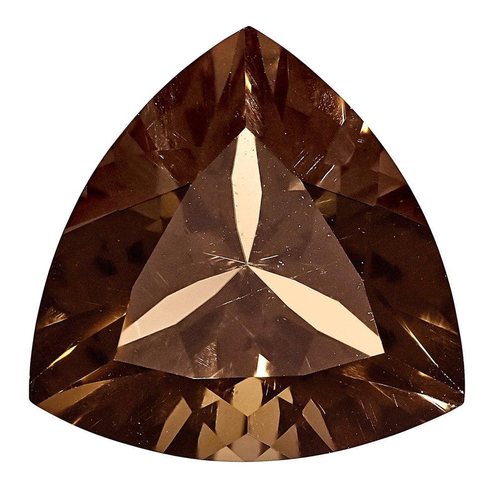 Gemstone Smoky Quartz Aa Quality 4mm Trillion