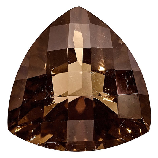 Gemstone Smoky Quartz Aa Quality 5mm Trillion Checkerboard