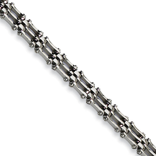 Stainless Steel Polished 9In Bracelet