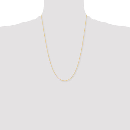 Brass/White Chisel Gold-Tone Brass 1.50mm Plated 24 Inch Ball Chain Necklace