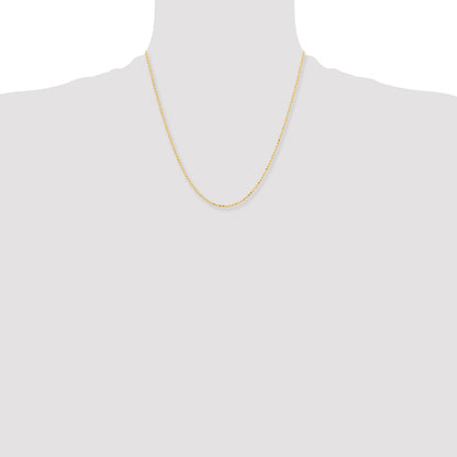 Brass/White Chisel Gold-Tone Brass 2.00mm Plated 20 Inch Ball Chain Necklace