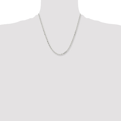 Stainless Steel Chisel Polished 4.3mm 20 Inch Cable Chain Necklace