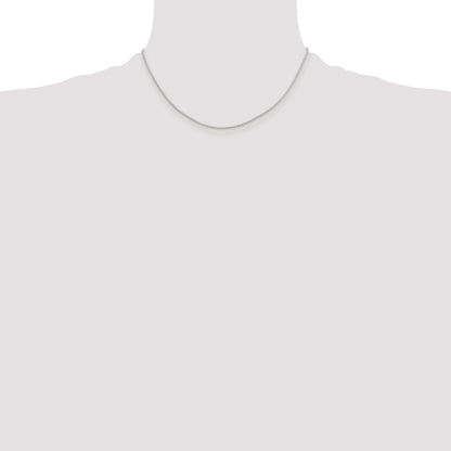 Stainless Steel Chisel Polished 1.2mm 16 Inch Box Chain Necklace