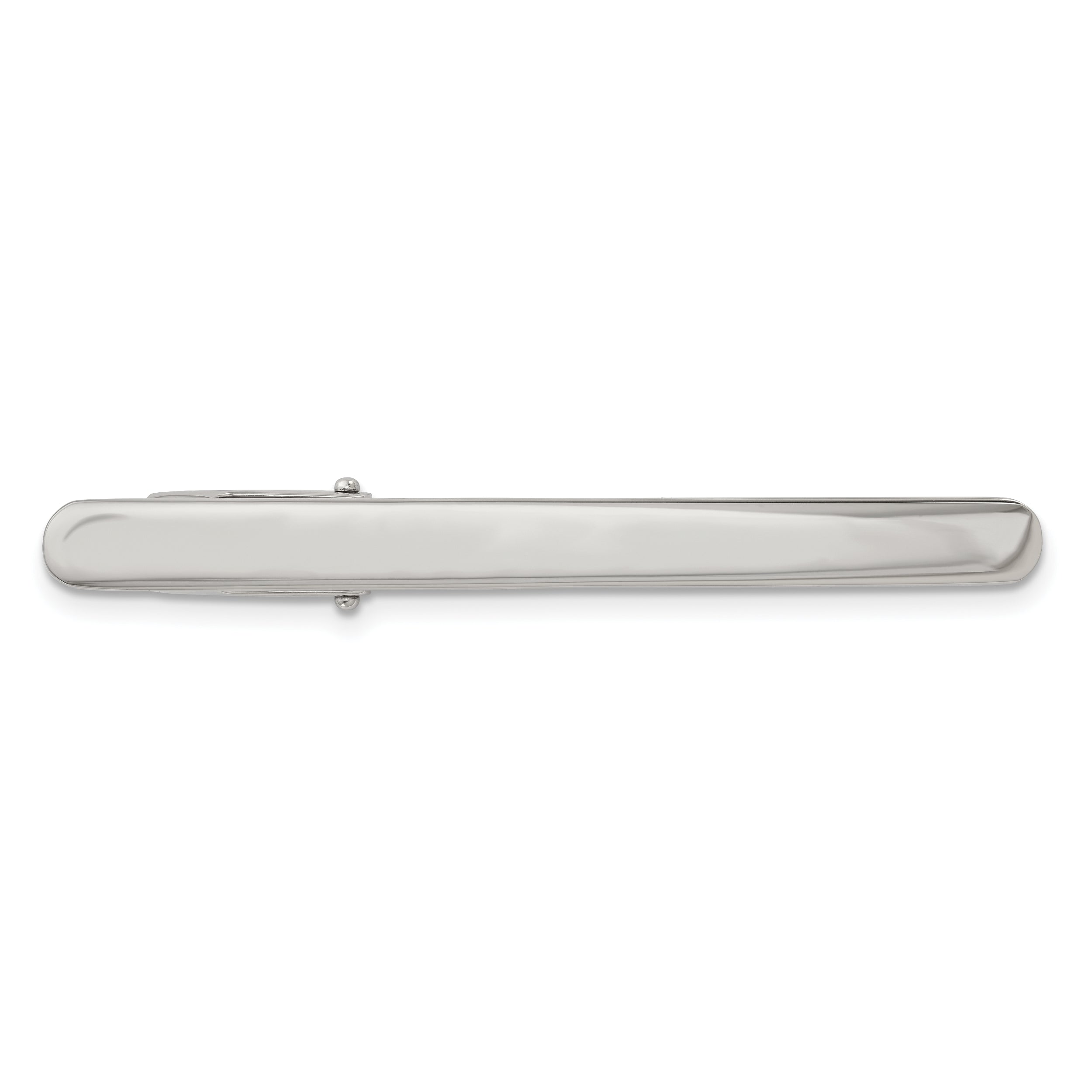 Stainless Steel Chisel Polished Tie Bar