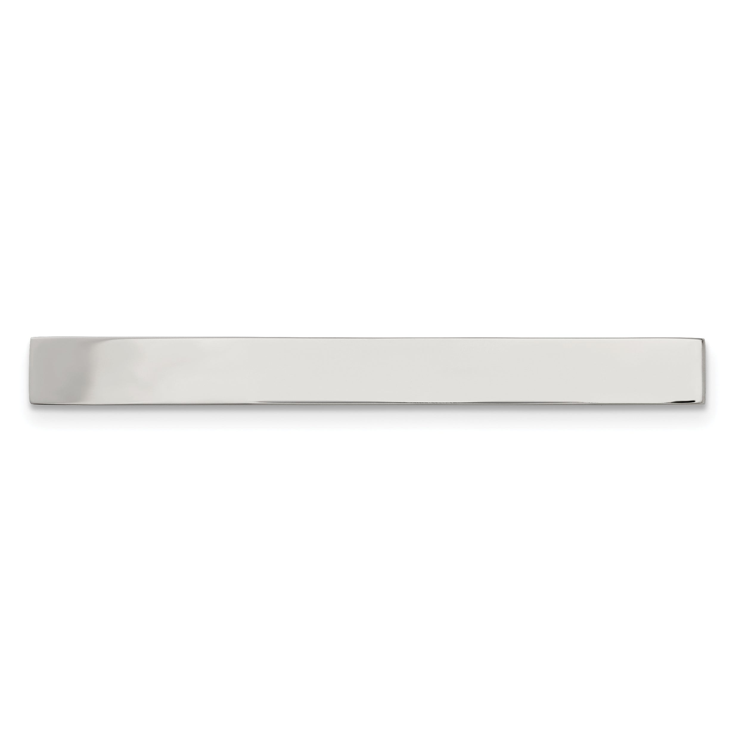 Stainless Steel Chisel Polished Tie Bar