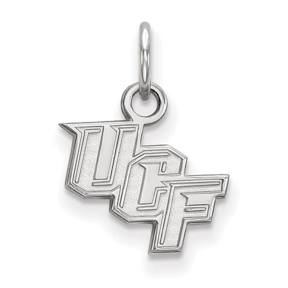 14K White Gold Logoart University Of Central Florida U C F Extra Small Pendant
