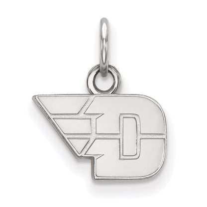 10K White Gold Logoart University Of Dayton Extra Small Pendant