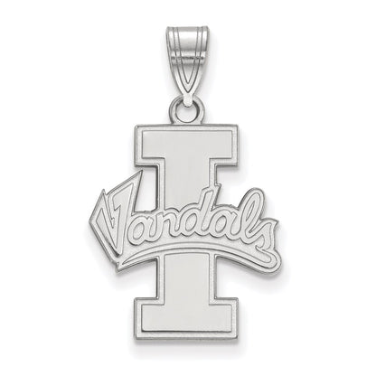 14K White Gold Logoart University Of Idaho Vandals Large Pendant