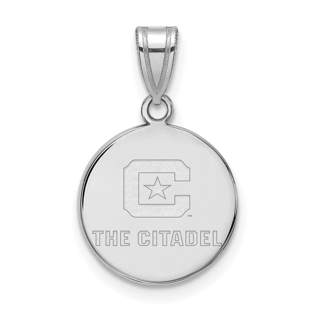 14K White Gold 14Kw Logoart The Citadel Medium Pendant