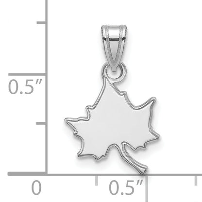 Sterling Silver Rhodium Plated Logoart Indiana State University I S Small Pendant