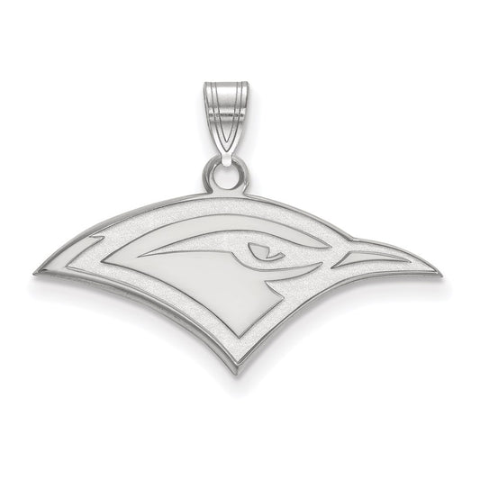 Sterling Silver Rhodium Plated Logoart University Of Tennessee At Chattanooga Mockingbird Small Pendant