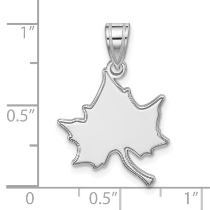 Sterling Silver Rhodium Plated Logoart Indiana State University I S Large Pendant