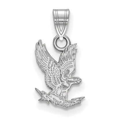 14K White Gold Logoart United States Air Force Academy Falcon Small Pendant