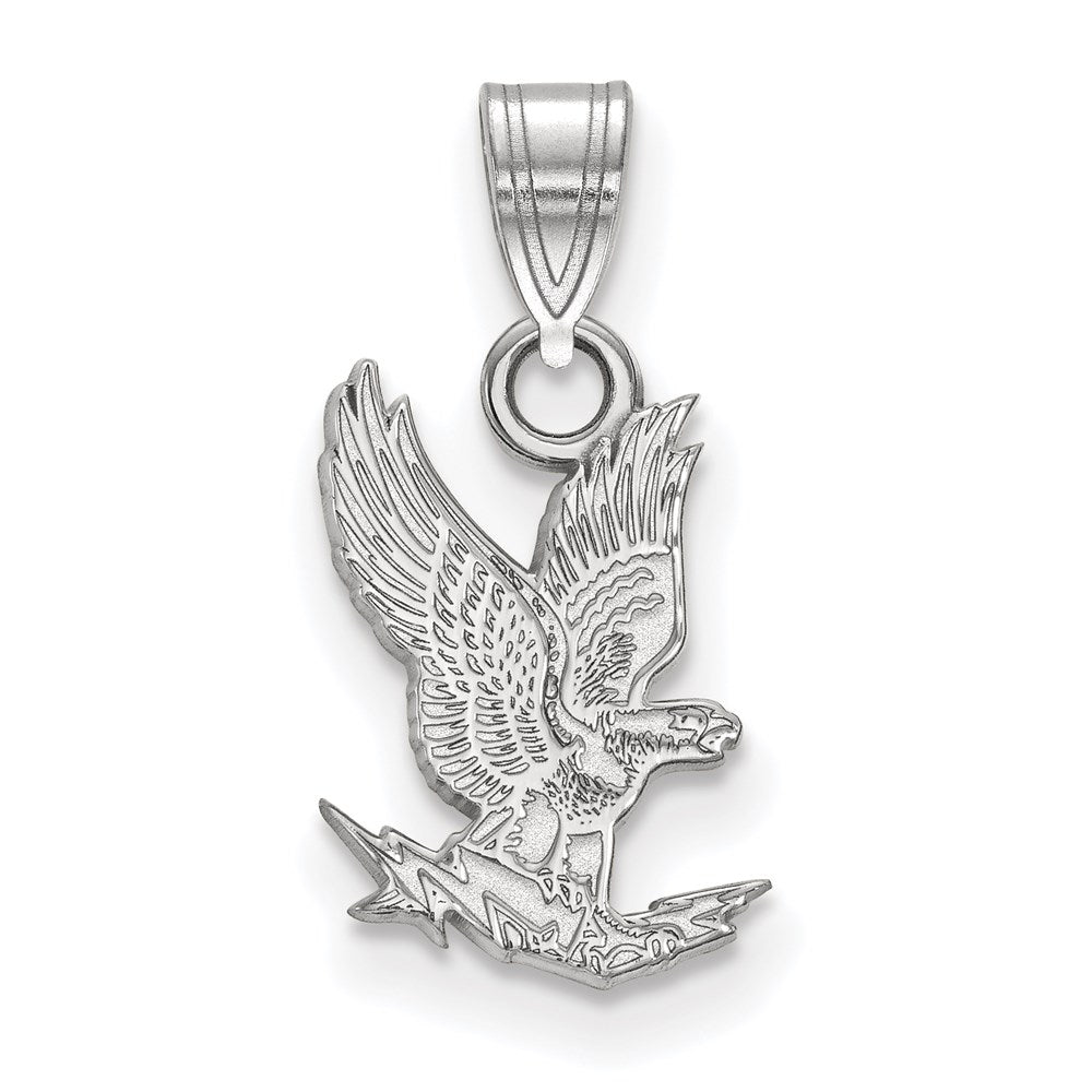 10K White Gold Logoart United States Air Force Academy Falcon Small Pendant