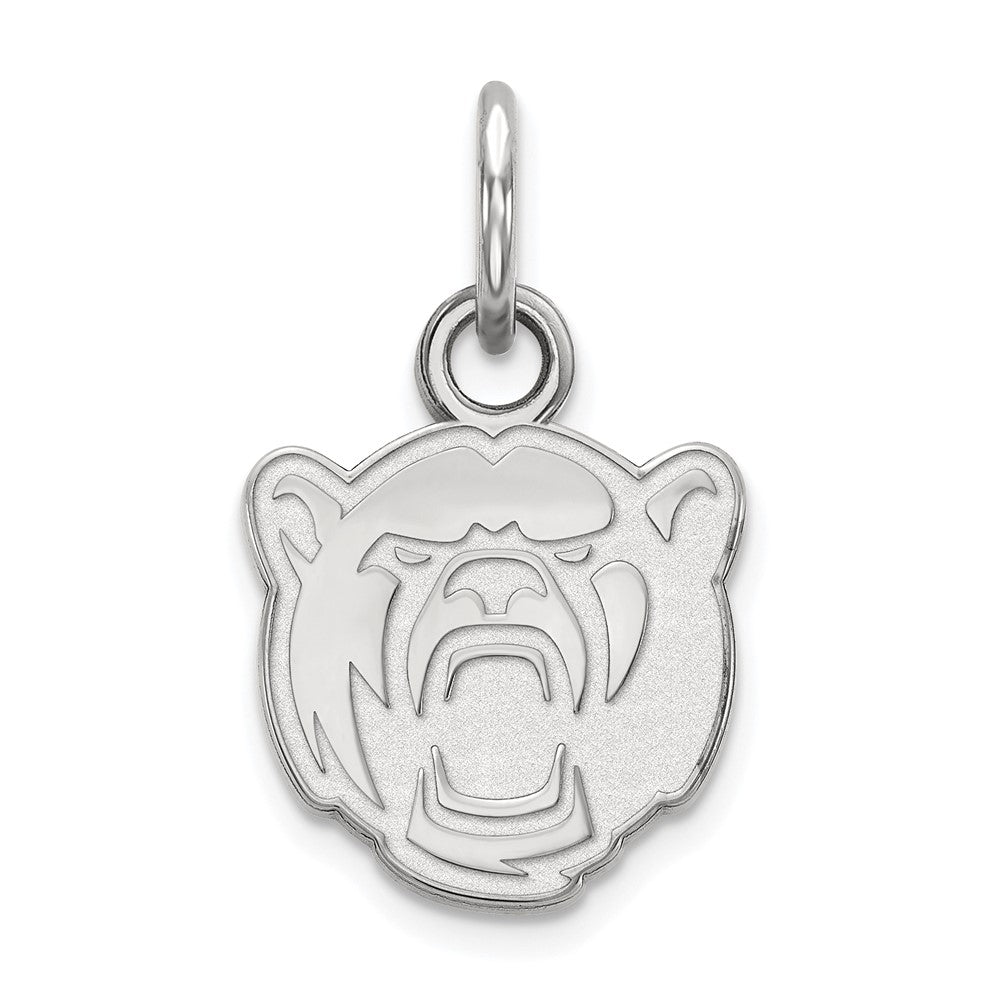 14K White Gold Logoart Baylor University Extra Small Pendant
