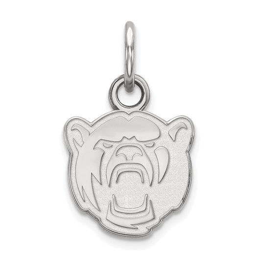 10K White Gold Logoart Baylor University Extra Small Pendant