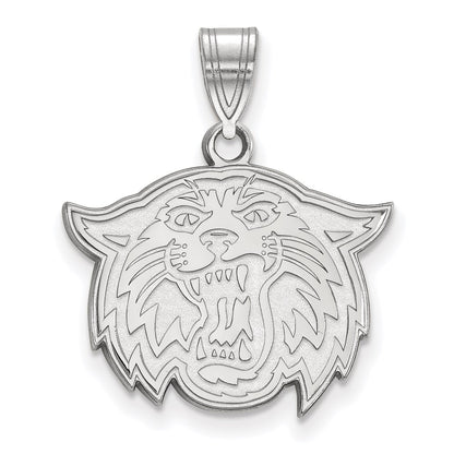 10K White Gold Logoart Villanova University Wildcat Medium Pendant