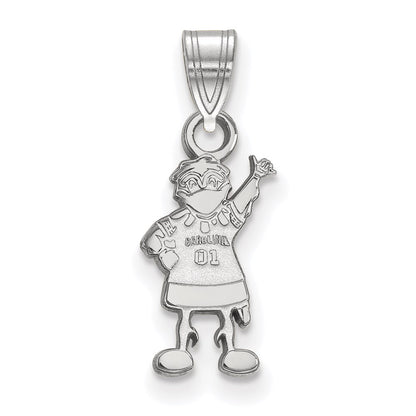 14K White Gold Logoart University Of South Carolina Mascot Small Pendant