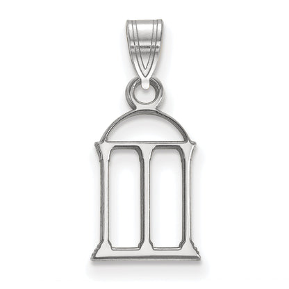 Sterling Silver Rhodium Plated Logoart University Of Georgia Arch Small Pendant