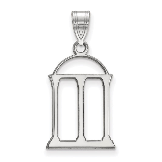 10K White Gold Logoart University Of Georgia Arch Large Pendant