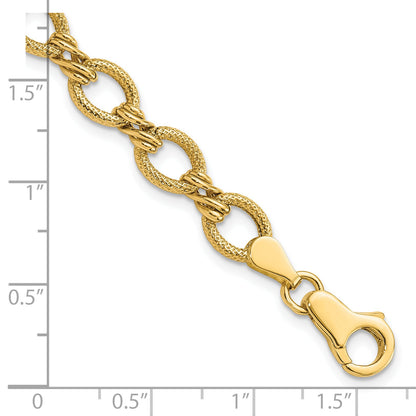 14K Yellow Gold Fancy Bracelet