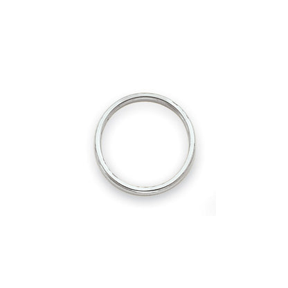 14K White Gold Polished 2mm Stackable Band