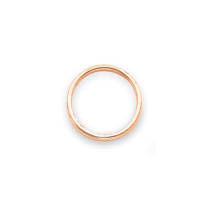 14K Rose Gold Polished 2mm Stackable Band