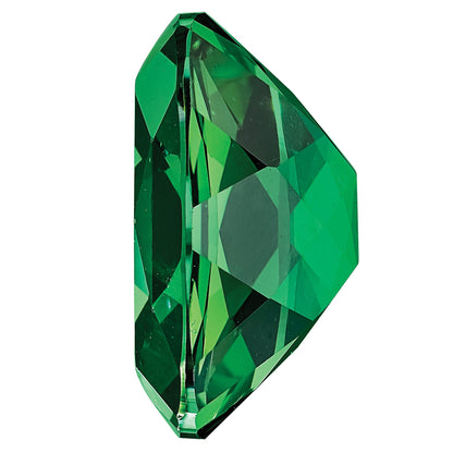 Gemstone Rainforest Passion Topaz 9X7mm Antique Long Cushion