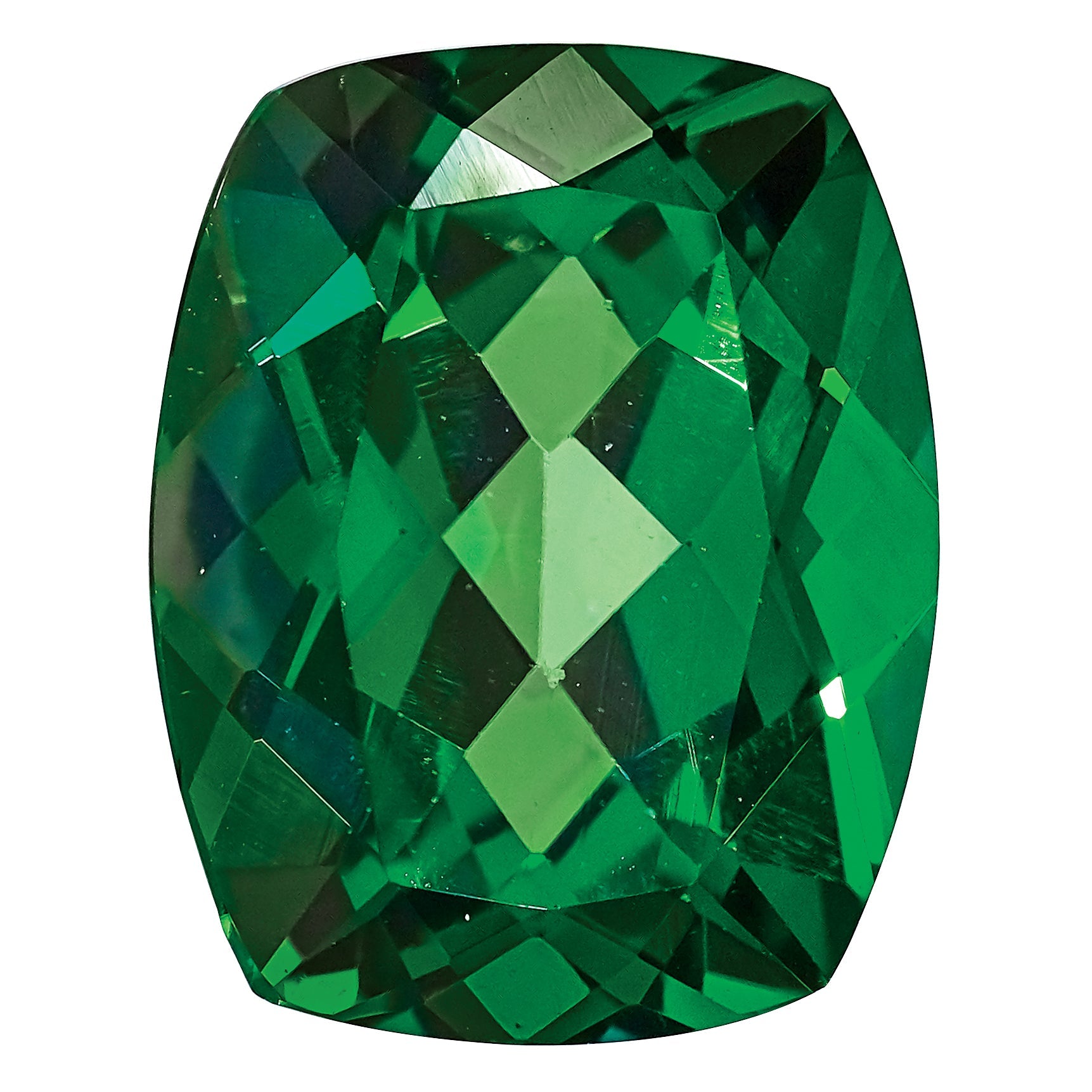 Gemstone Rainforest Passion Topaz 8X6mm Antique Long Cushion