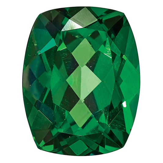 Gemstone Rainforest Passion Topaz 9X7mm Antique Long Cushion