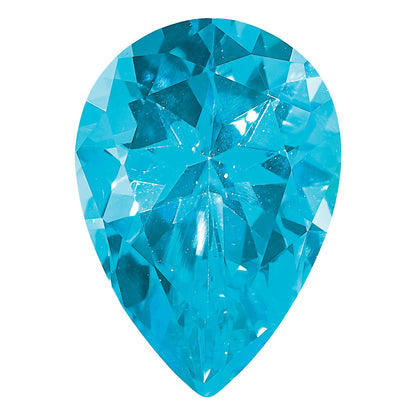 Gemstone Paraiba Passion Topaz 7X5mm Pear
