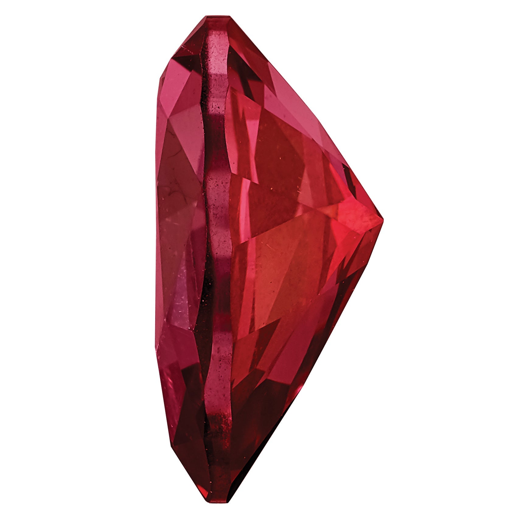 Gemstone Blazing Red Passion Topaz 6X4mm Pear