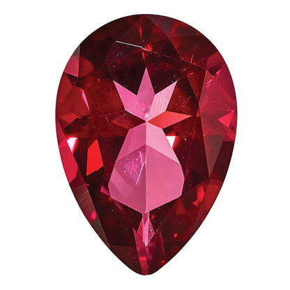 Gemstone Blazing Red Passion Topaz 8X5mm Pear