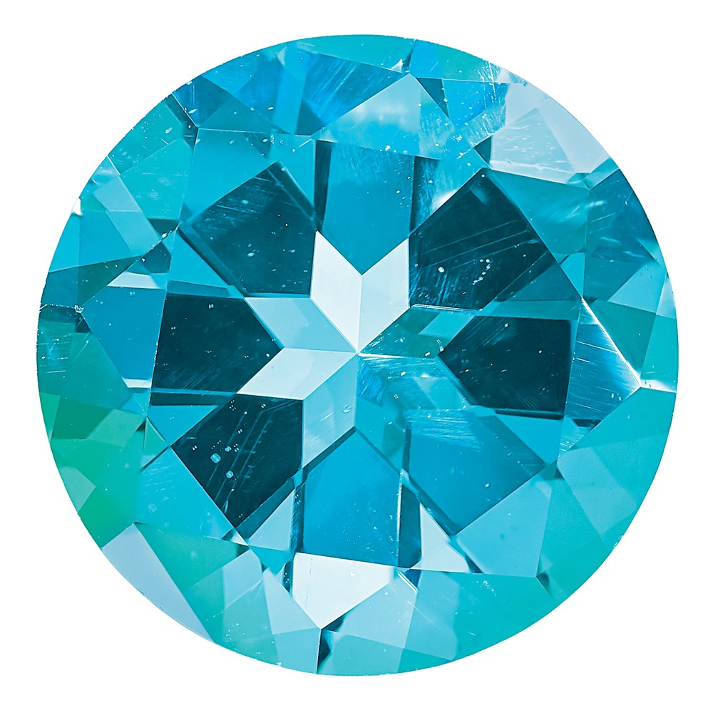 Gemstone Paraiba Passion Topaz 5mm Round