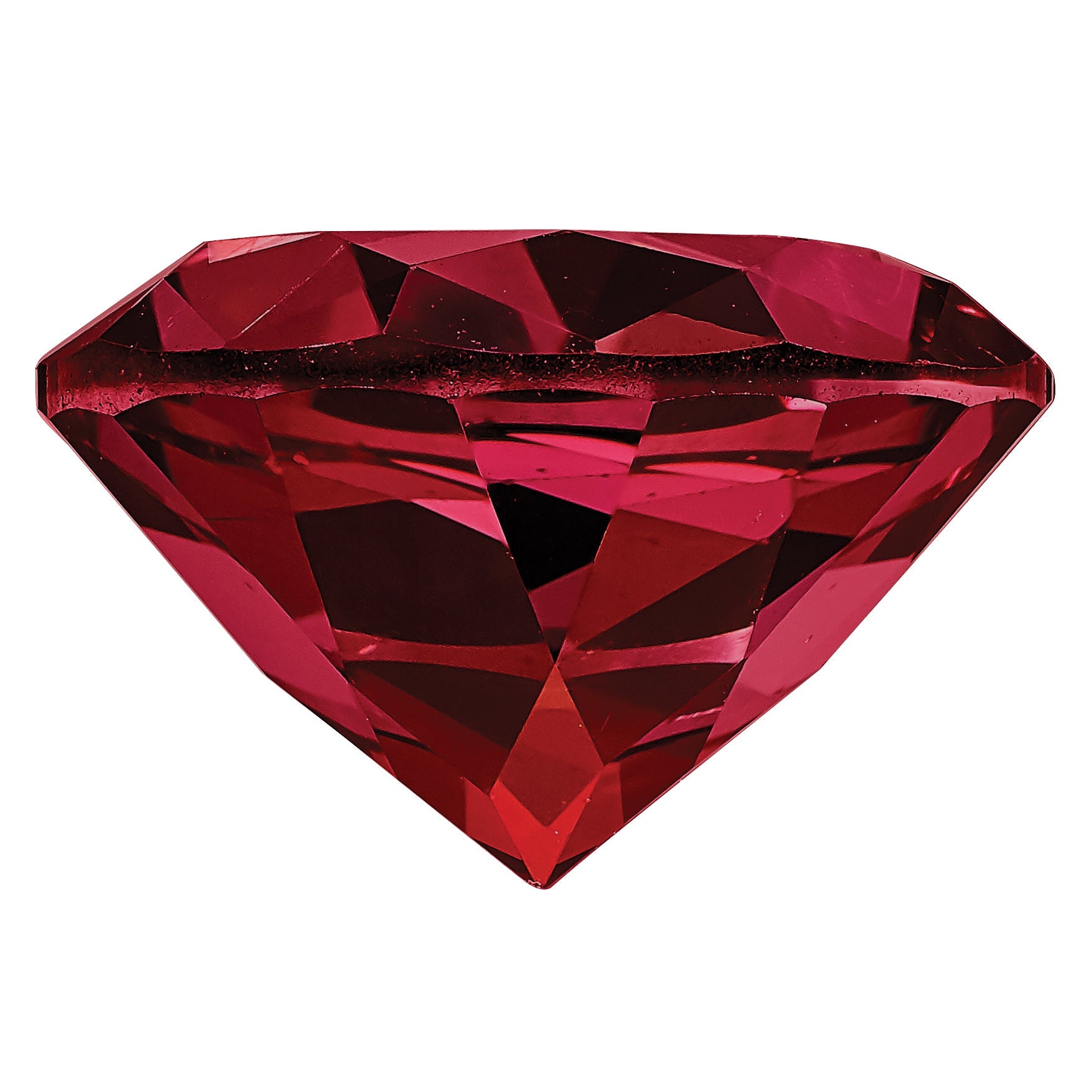 Gemstone Blazing Red Passion Topaz 4mm Round