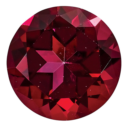 Gemstone Blazing Red Passion Topaz 1.25mm Round