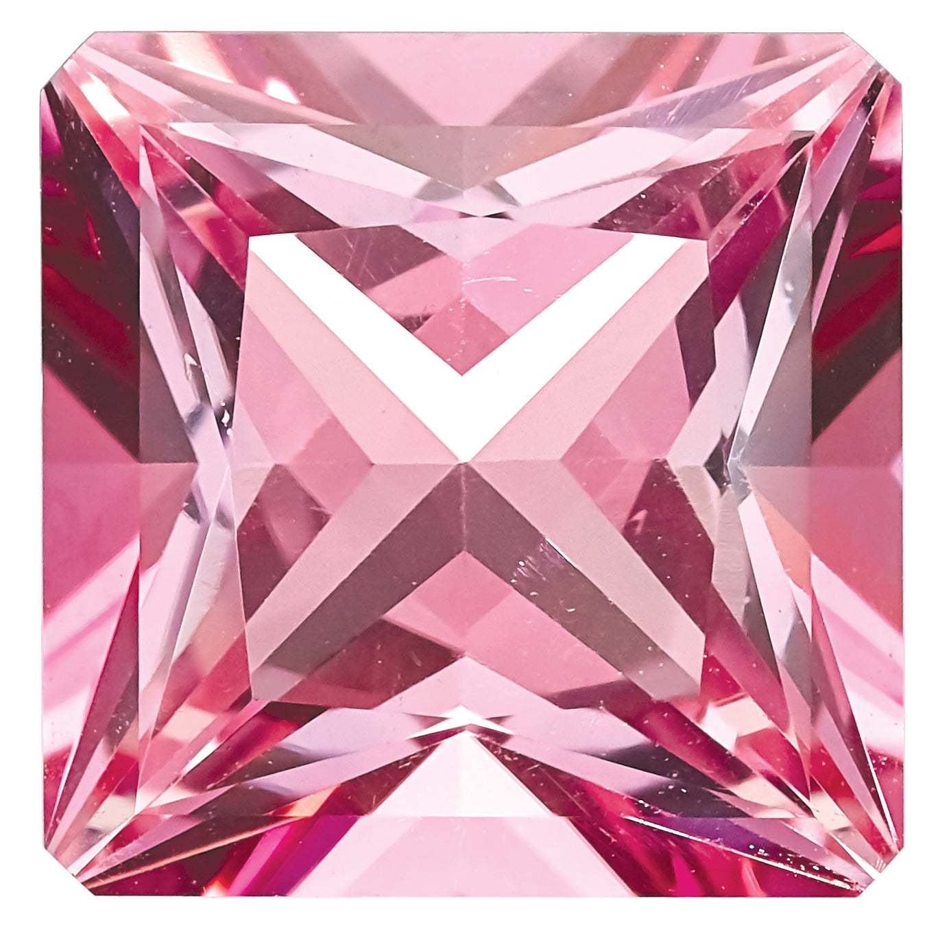 Gemstone Baby Pink Passion Topaz 8mm Princess