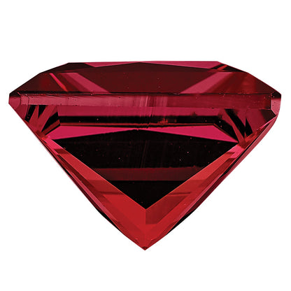 Gemstone Blazing Red Passion Topaz 3mm Princess