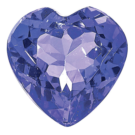 Gemstone Tanzanite A Quality 6mm Heart