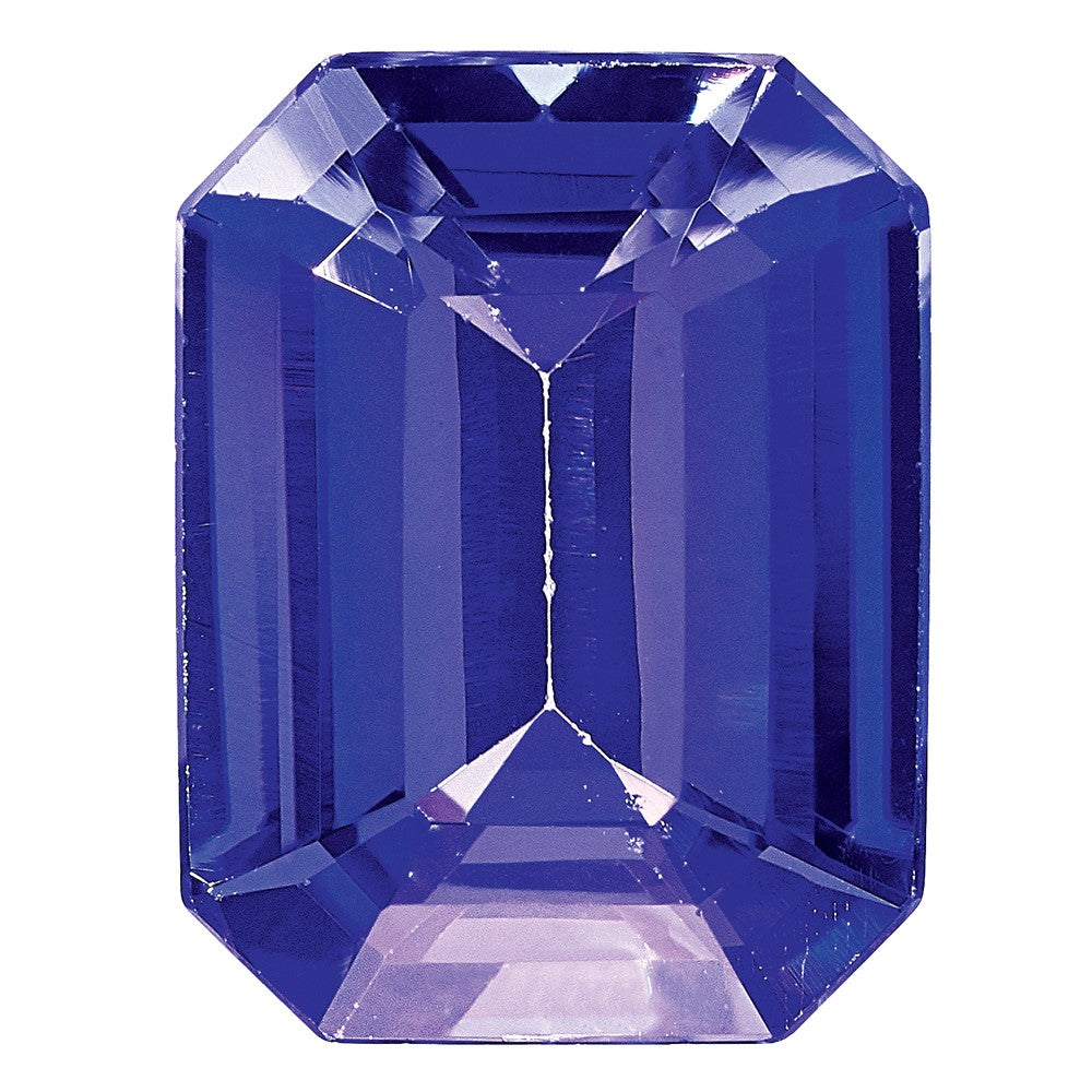 Gemstone Tanzanite Aa Quality 7X5mm Emerald Cut