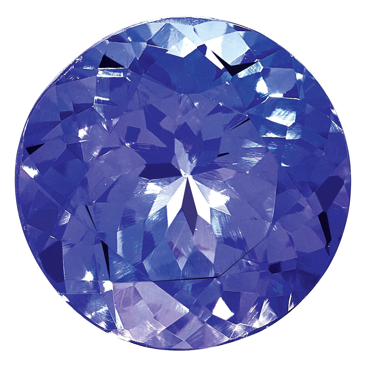 Gemstone Tanzanite Aa Quality 4.25mm Round