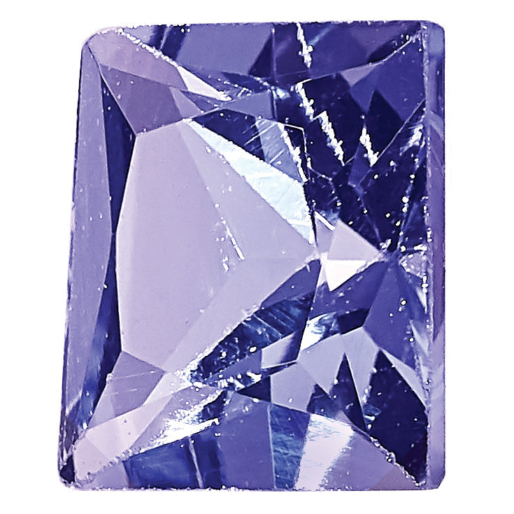 Gemstone Tanzanite A Quality 4mm Princess