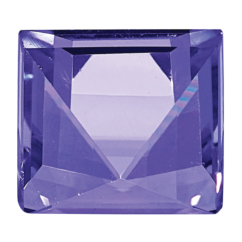 Gemstone Tanzanite A Quality 3mm Square Step-Cut