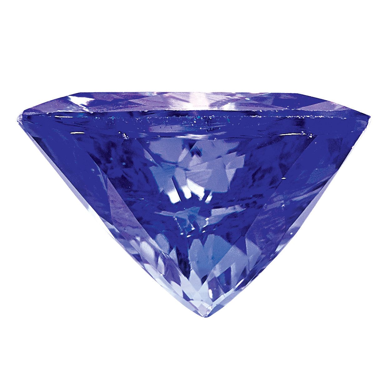 Gemstone Tanzanite Aa Quality 7mm Trillion