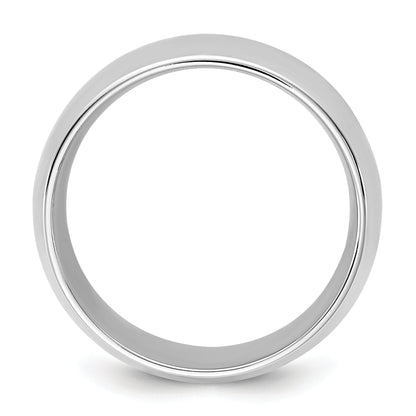 10K White Gold 10Kw 4.5mm Standard Comfort Fit Band Size 10.5