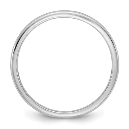 10K White Gold 10Kw 1.5mm Lightweight Comfort Fit Band Size 11.5